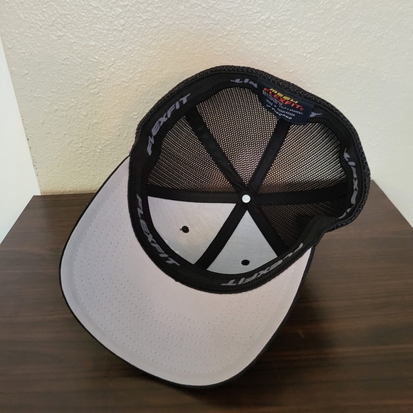 Rowdy Mermaid Logo Fitted Ball Cap - Picture 5 of 5